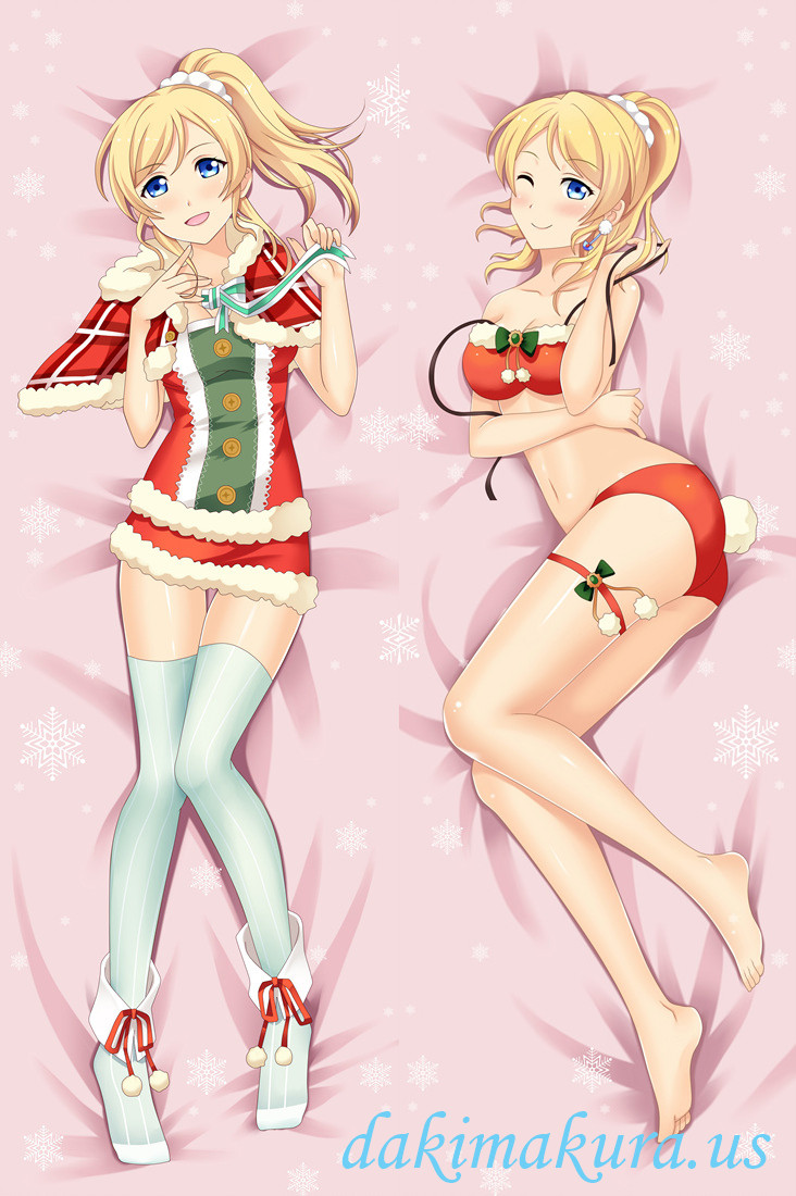 Ayase Eli - Love Live Anime Dakimakura Japanese Love Body Pillow Cover